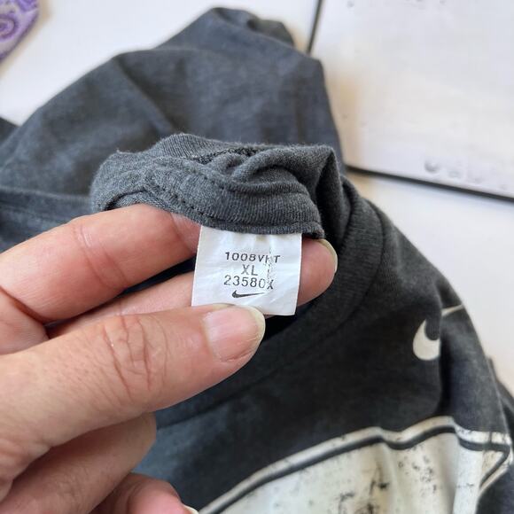 Nike Virginia Tech Vt Hokies Mens T-Shirt Sz XL Collegiate Street Norm Slim Fit - Picture 10 of 11